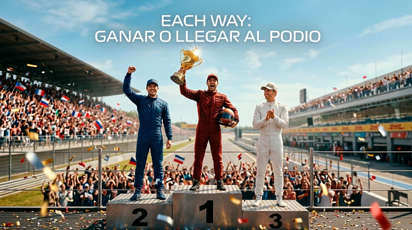 Apuestas each way F1 qué son cálculo cuándo usar