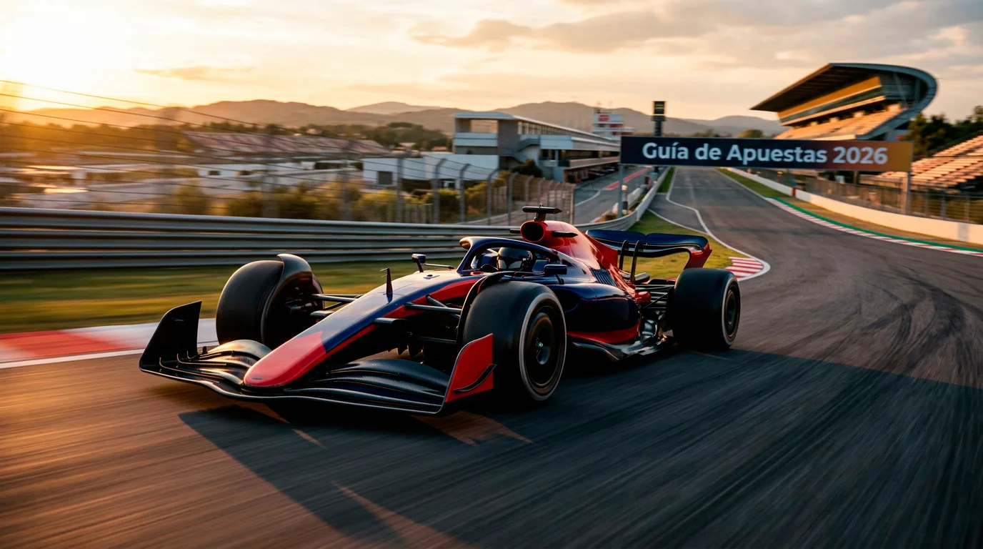 Guía completa de apuestas en Fórmula 1 2026 con estrategias y cuotas