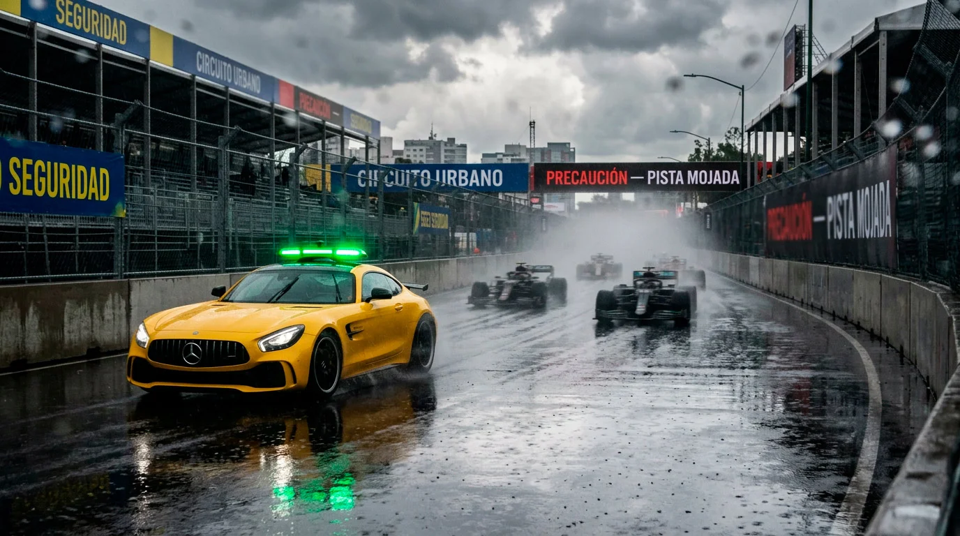 Análisis de probabilidad de safety car en circuitos urbanos y permanentes de Fórmula 1