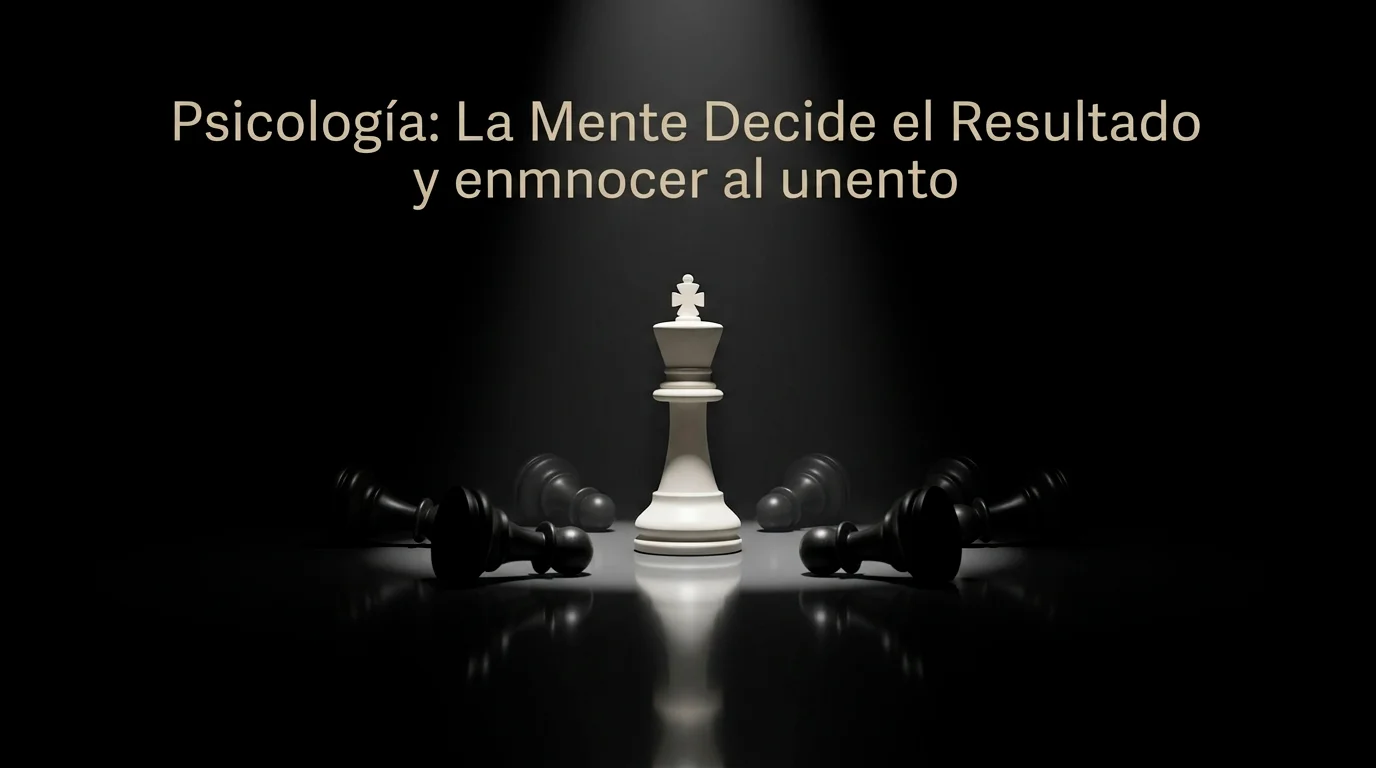 Psicología apostador F1 sesgos cognitivos disciplina mental
