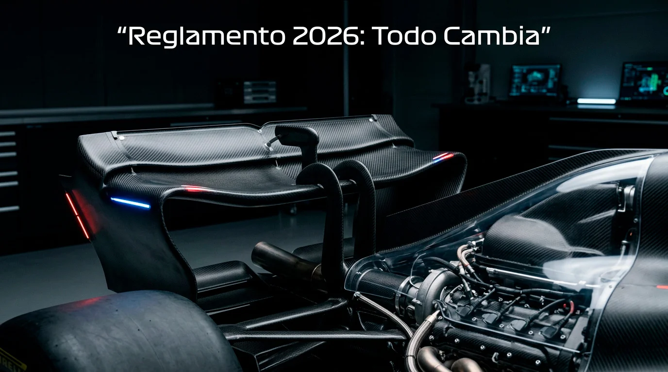 Reglamento técnico F1 2026 Active Aero motores apuestas